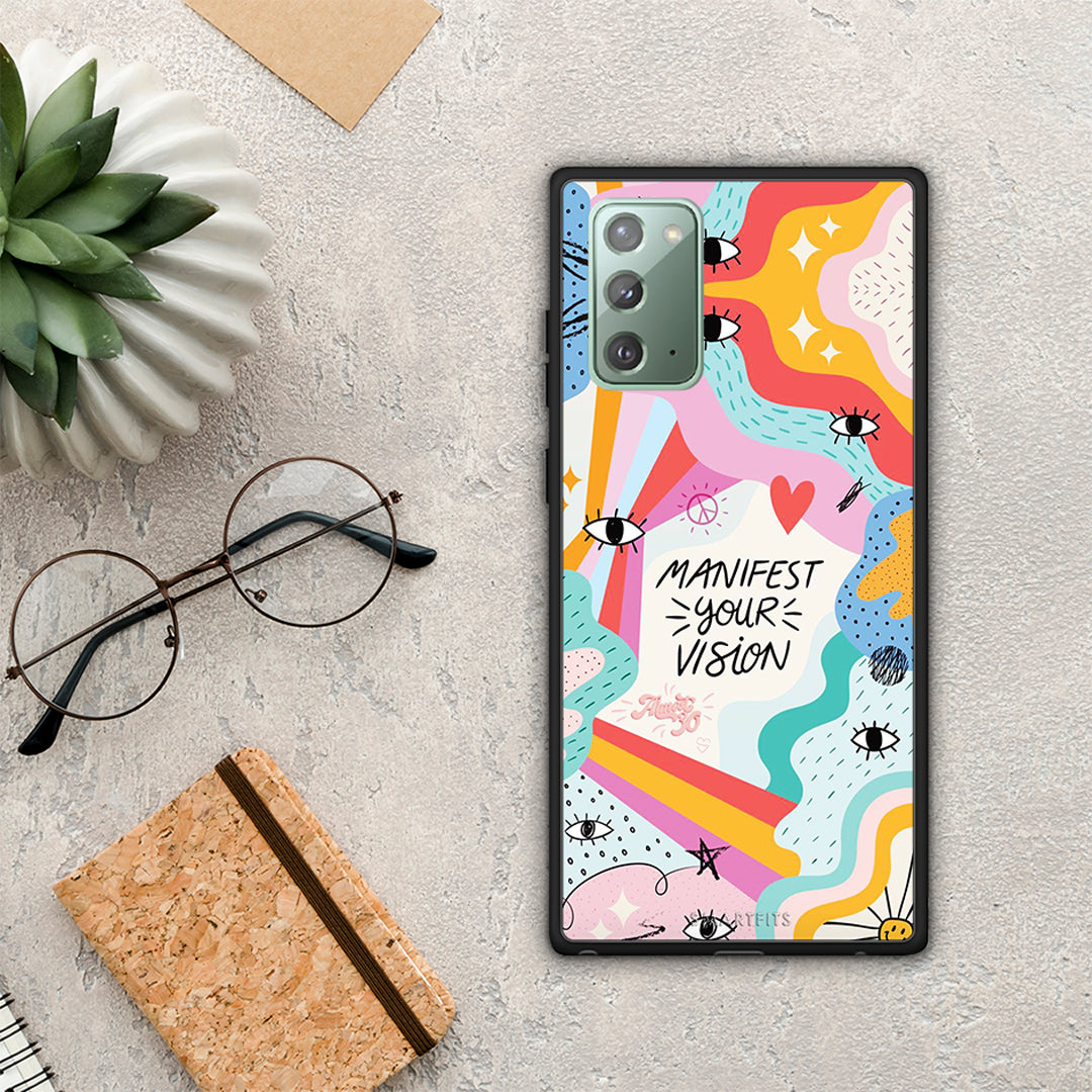Manifest Your Vision - Samsung Galaxy Note 20 θήκη