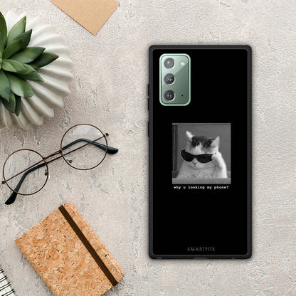 Meme Cat - Samsung Galaxy Note 20 θήκη