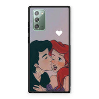 Thumbnail for Samsung Note 20 Mermaid Love Θήκη Αγίου Βαλεντίνου από τη Smartfits με σχέδιο στο πίσω μέρος και μαύρο περίβλημα | Smartphone case with colorful back and black bezels by Smartfits