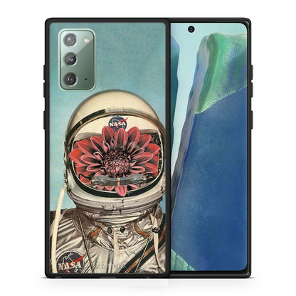 Θήκη Samsung Note 20 Nasa Bloom από τη Smartfits με σχέδιο στο πίσω μέρος και μαύρο περίβλημα | Samsung Note 20 Nasa Bloom case with colorful back and black bezels