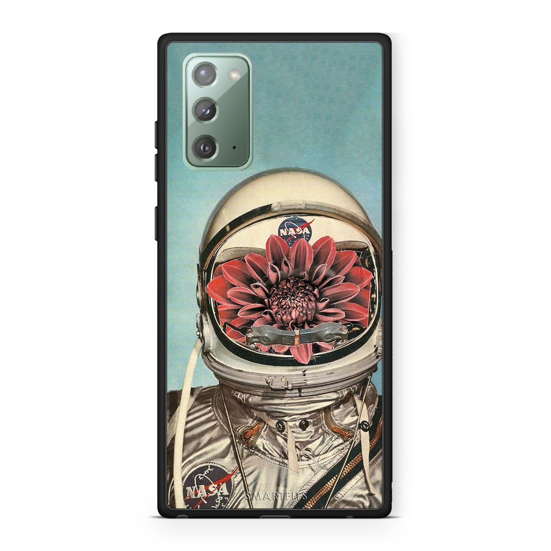 Samsung Note 20 Nasa Bloom θήκη από τη Smartfits με σχέδιο στο πίσω μέρος και μαύρο περίβλημα | Smartphone case with colorful back and black bezels by Smartfits