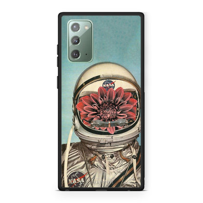 Samsung Note 20 Nasa Bloom θήκη από τη Smartfits με σχέδιο στο πίσω μέρος και μαύρο περίβλημα | Smartphone case with colorful back and black bezels by Smartfits