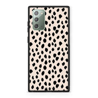 Thumbnail for Samsung Note 20 New Polka Dots θήκη από τη Smartfits με σχέδιο στο πίσω μέρος και μαύρο περίβλημα | Smartphone case with colorful back and black bezels by Smartfits