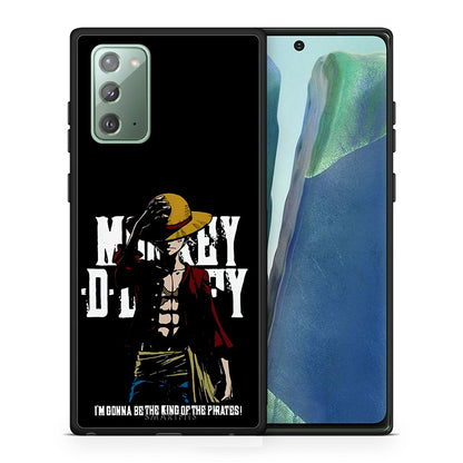Θήκη Samsung Note 20 Pirate King από τη Smartfits με σχέδιο στο πίσω μέρος και μαύρο περίβλημα | Samsung Note 20 Pirate King case with colorful back and black bezels