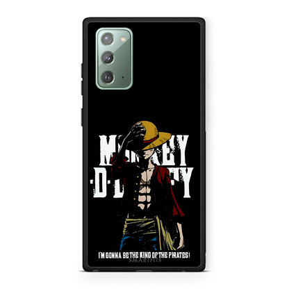 Samsung Note 20 Pirate King θήκη από τη Smartfits με σχέδιο στο πίσω μέρος και μαύρο περίβλημα | Smartphone case with colorful back and black bezels by Smartfits