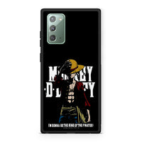 Thumbnail for Samsung Note 20 Pirate King θήκη από τη Smartfits με σχέδιο στο πίσω μέρος και μαύρο περίβλημα | Smartphone case with colorful back and black bezels by Smartfits
