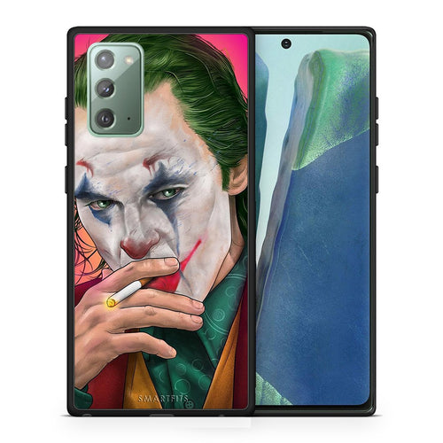 Θήκη Samsung Note 20 JokesOnU PopArt από τη Smartfits με σχέδιο στο πίσω μέρος και μαύρο περίβλημα | Samsung Note 20 JokesOnU PopArt case with colorful back and black bezels