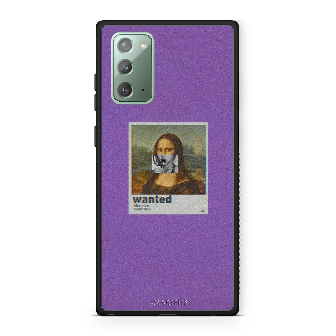4 - Samsung Note 20 Monalisa Popart case, cover, bumper