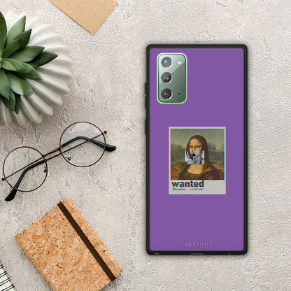 Popart Monalisa - Samsung Galaxy Note 20 θήκη