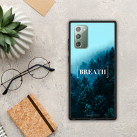 Thumbnail for Quote Breath - Samsung Galaxy Note 20 θήκη