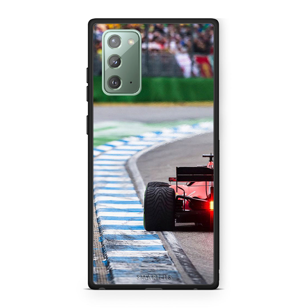 Samsung Note 20 Racing Vibes θήκη από τη Smartfits με σχέδιο στο πίσω μέρος και μαύρο περίβλημα | Smartphone case with colorful back and black bezels by Smartfits