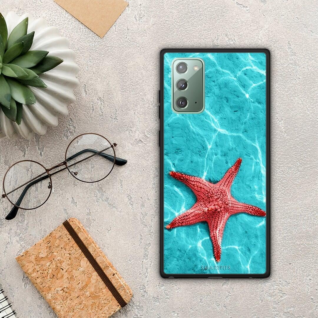 Red Starfish - Samsung Galaxy Note 20 θήκη