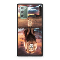 Thumbnail for Samsung Note 20 Sunset Dreams Θήκη Αγίου Βαλεντίνου από τη Smartfits με σχέδιο στο πίσω μέρος και μαύρο περίβλημα | Smartphone case with colorful back and black bezels by Smartfits