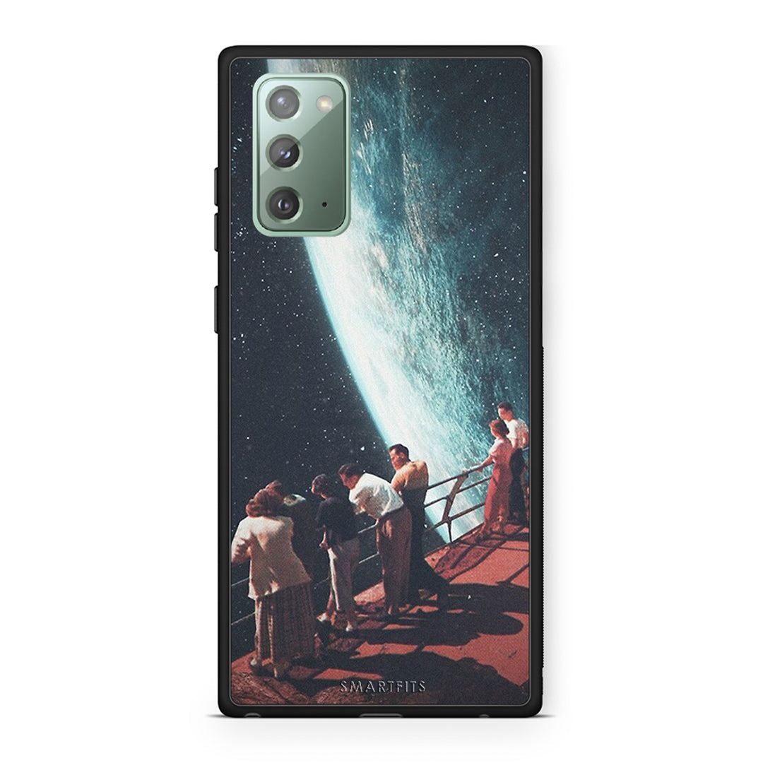 Samsung Note 20 Surreal View θήκη από τη Smartfits με σχέδιο στο πίσω μέρος και μαύρο περίβλημα | Smartphone case with colorful back and black bezels by Smartfits