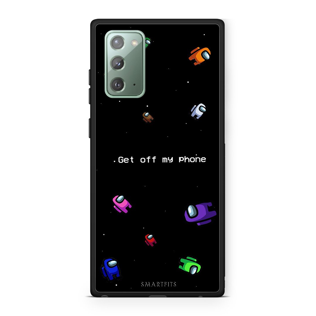4 - Samsung Note 20 AFK Text case, cover, bumper