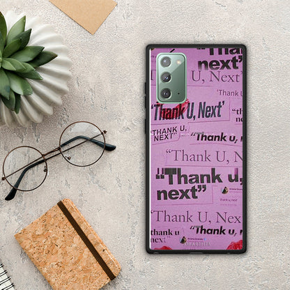Thank You Next - Samsung Galaxy Note 20 θήκη