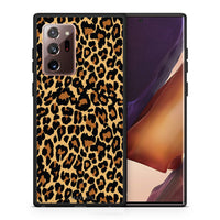Thumbnail for Θήκη Samsung Note 20 Ultra Leopard Animal από τη Smartfits με σχέδιο στο πίσω μέρος και μαύρο περίβλημα | Samsung Note 20 Ultra Leopard Animal case with colorful back and black bezels