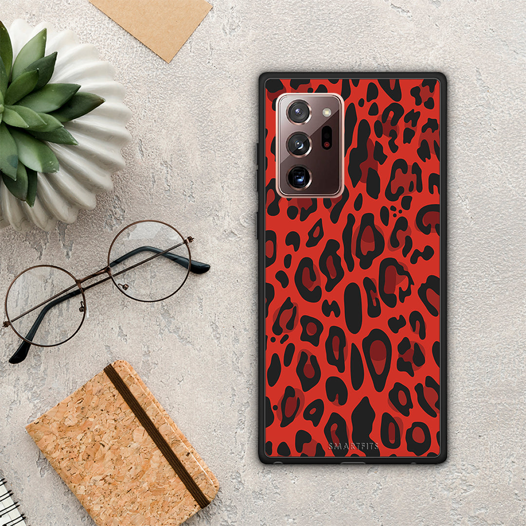 Animal Red Leopard - Samsung Galaxy Note 20 Ultra θήκη
