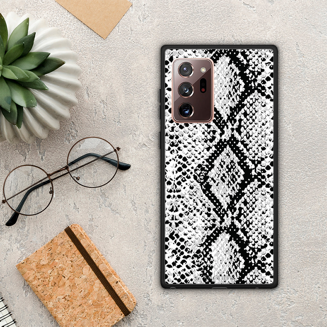 Animal White Snake - Samsung Galaxy Note 20 Ultra θήκη