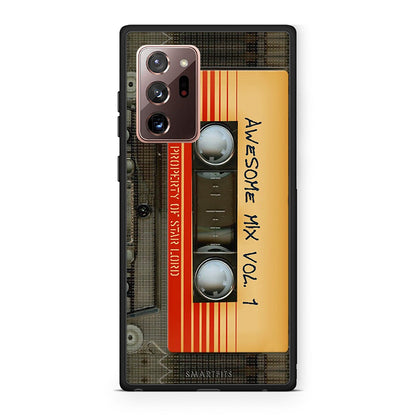 Samsung Note 20 Ultra Awesome Mix θήκη από τη Smartfits με σχέδιο στο πίσω μέρος και μαύρο περίβλημα | Smartphone case with colorful back and black bezels by Smartfits