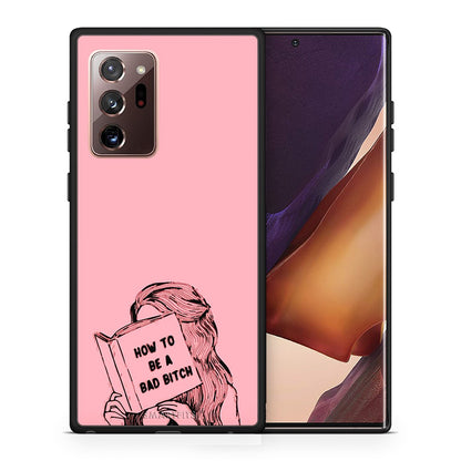 Θήκη Samsung Note 20 Ultra Bad Bitch από τη Smartfits με σχέδιο στο πίσω μέρος και μαύρο περίβλημα | Samsung Note 20 Ultra Bad Bitch case with colorful back and black bezels