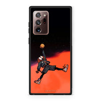 Thumbnail for Samsung Note 20 Ultra Basketball Hero θήκη από τη Smartfits με σχέδιο στο πίσω μέρος και μαύρο περίβλημα | Smartphone case with colorful back and black bezels by Smartfits