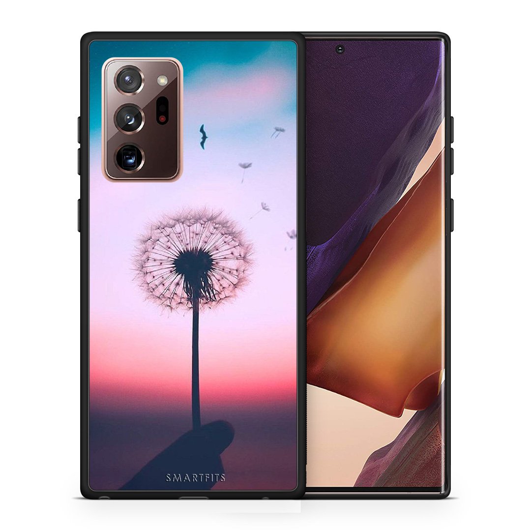 Θήκη Samsung Note 20 Ultra Wish Boho από τη Smartfits με σχέδιο στο πίσω μέρος και μαύρο περίβλημα | Samsung Note 20 Ultra Wish Boho case with colorful back and black bezels