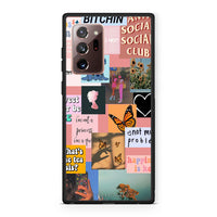 Thumbnail for Samsung Note 20 Ultra Collage Bitchin Θήκη Αγίου Βαλεντίνου από τη Smartfits με σχέδιο στο πίσω μέρος και μαύρο περίβλημα | Smartphone case with colorful back and black bezels by Smartfits