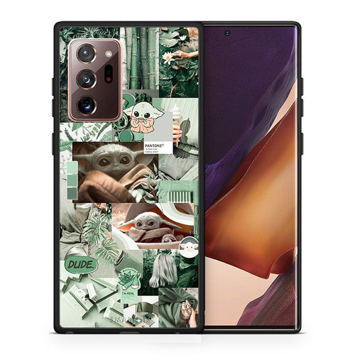 Θήκη Αγίου Βαλεντίνου Samsung Note 20 Ultra Collage Dude από τη Smartfits με σχέδιο στο πίσω μέρος και μαύρο περίβλημα | Samsung Note 20 Ultra Collage Dude case with colorful back and black bezels
