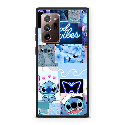 Samsung Note 20 Ultra Collage Good Vibes Θήκη Αγίου Βαλεντίνου από τη Smartfits με σχέδιο στο πίσω μέρος και μαύρο περίβλημα | Smartphone case with colorful back and black bezels by Smartfits