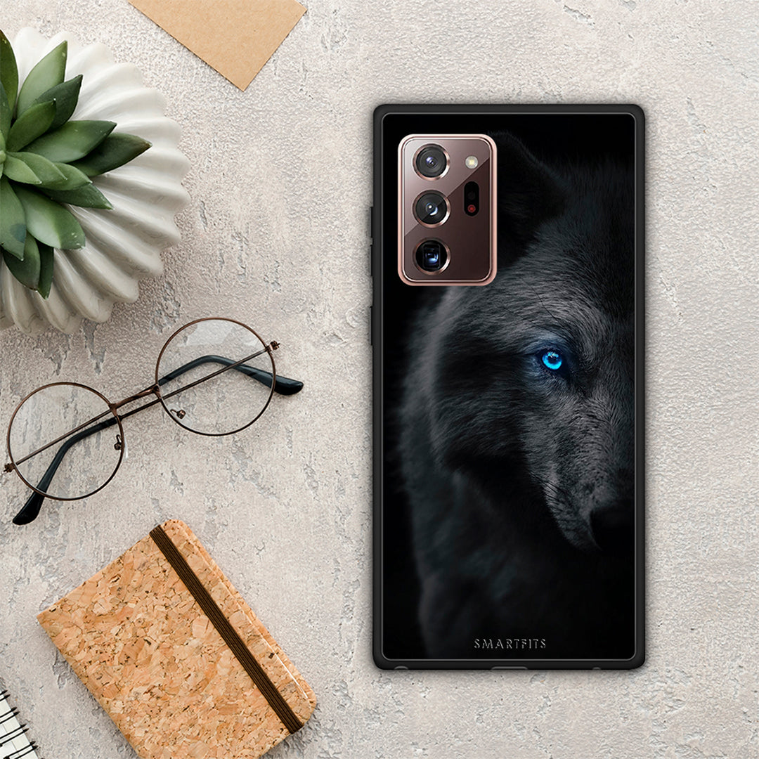 Dark Wolf - Samsung Galaxy Note 20 Ultra θήκη