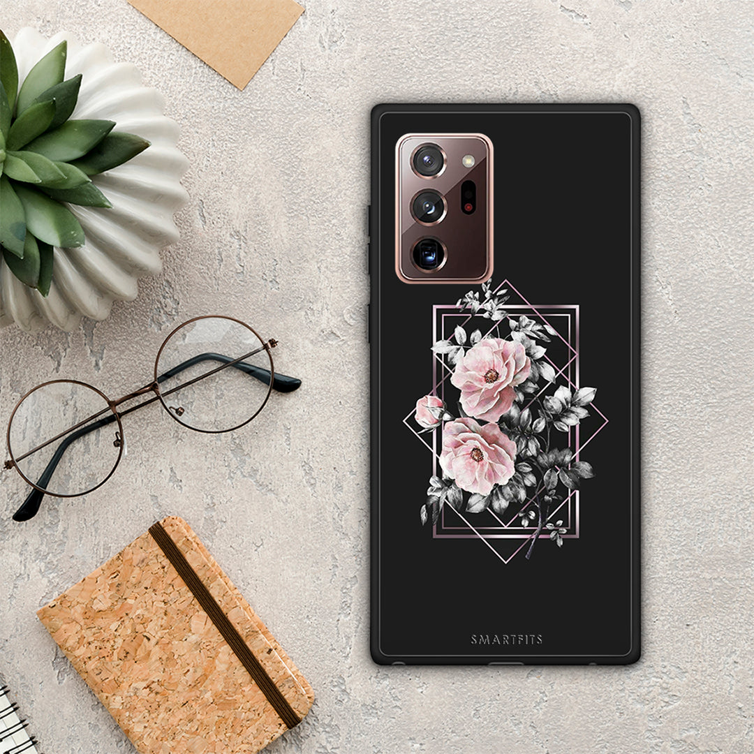 Flower Frame - Samsung Galaxy Note 20 Ultra θήκη