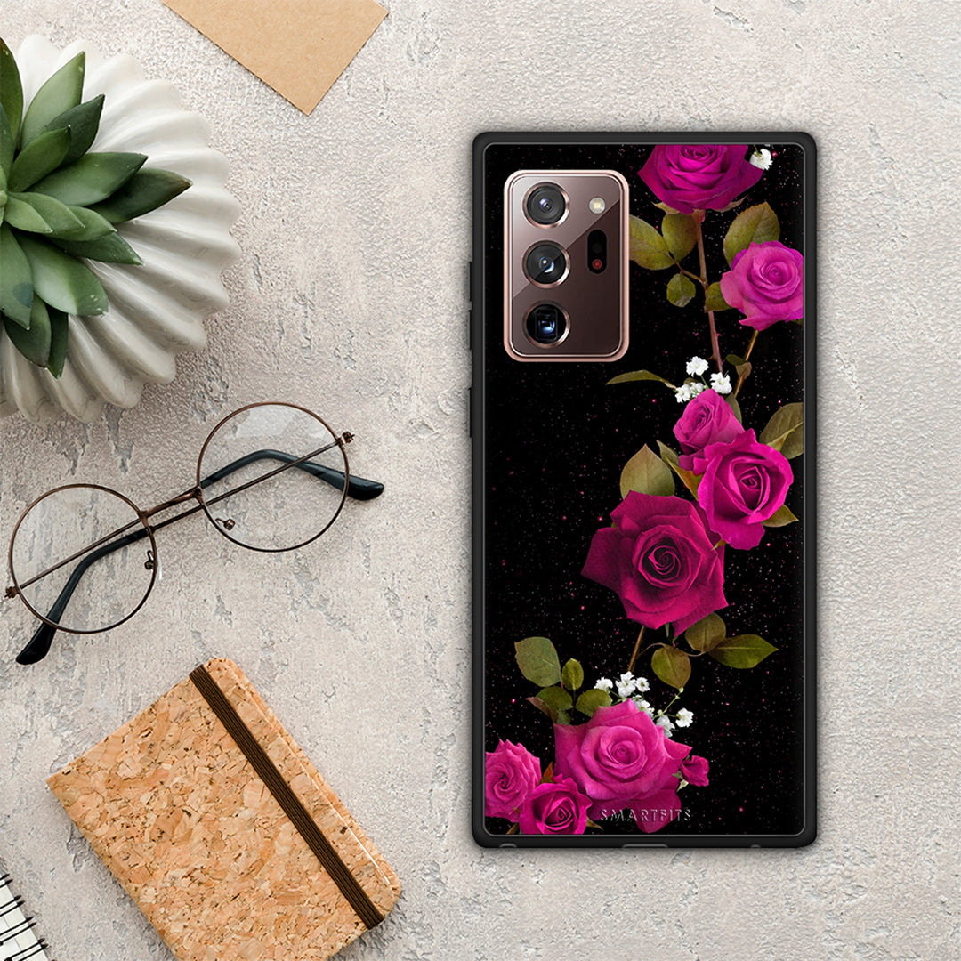 Flower Red Roses - Samsung Galaxy Note 20 Ultra θήκη