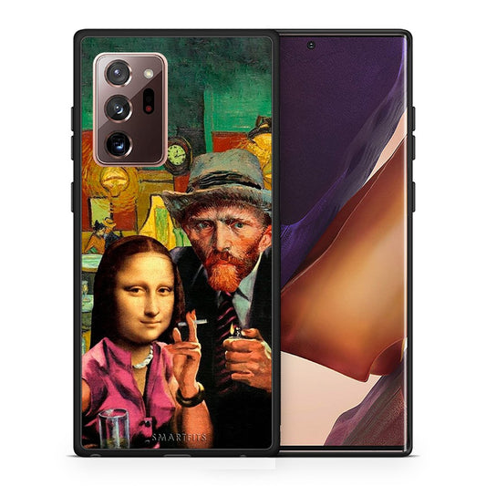 Θήκη Samsung Note 20 Ultra Funny Art από τη Smartfits με σχέδιο στο πίσω μέρος και μαύρο περίβλημα | Samsung Note 20 Ultra Funny Art case with colorful back and black bezels