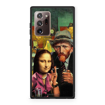Samsung Note 20 Ultra Funny Art θήκη από τη Smartfits με σχέδιο στο πίσω μέρος και μαύρο περίβλημα | Smartphone case with colorful back and black bezels by Smartfits