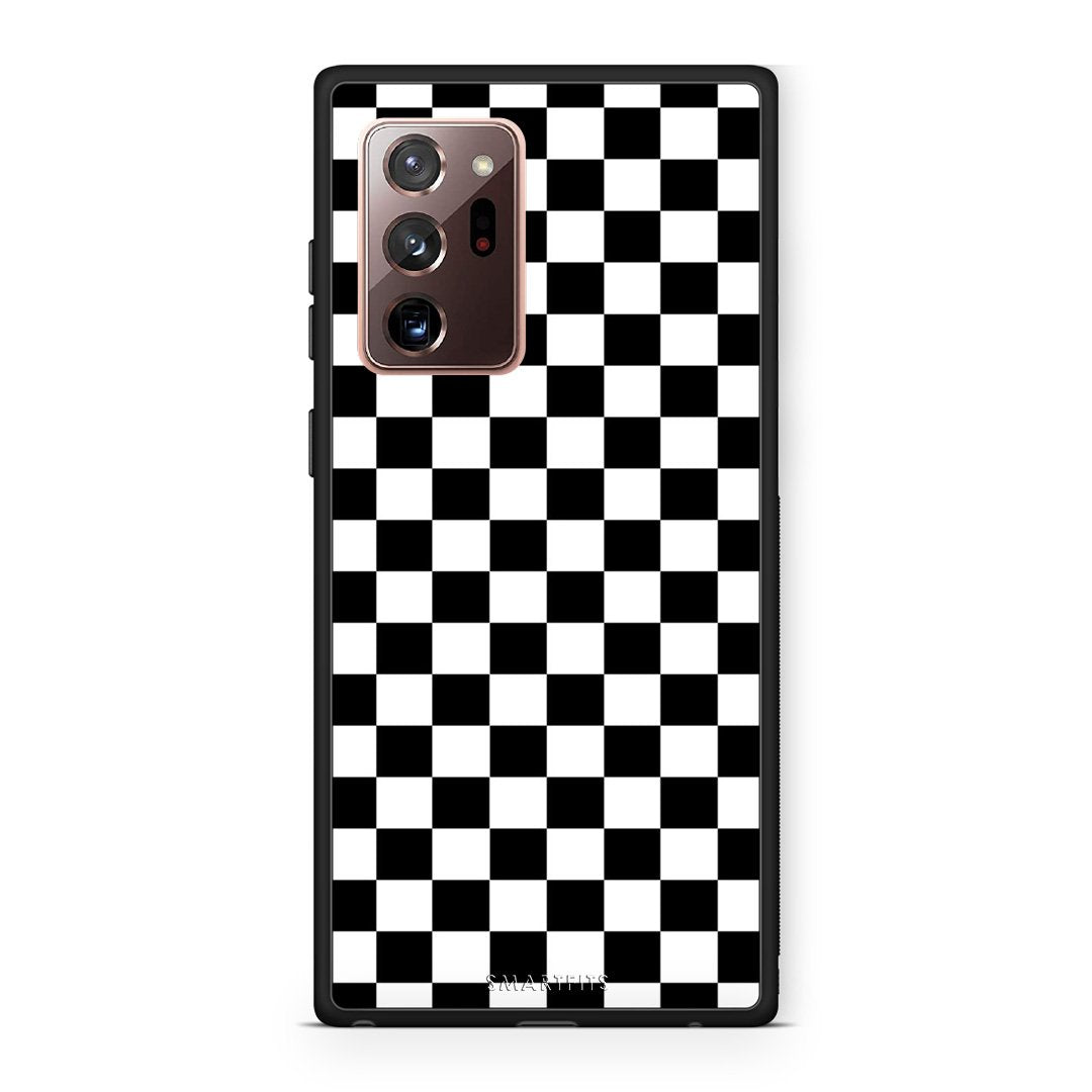 4 - Samsung Note 20 Ultra Squares Geometric case, cover, bumper