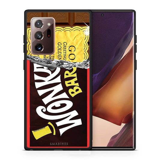 Θήκη Samsung Note 20 Ultra Golden Ticket από τη Smartfits με σχέδιο στο πίσω μέρος και μαύρο περίβλημα | Samsung Note 20 Ultra Golden Ticket case with colorful back and black bezels