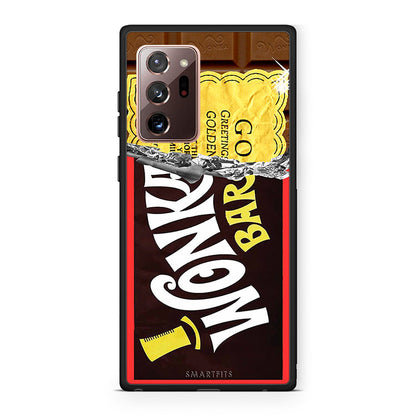 Samsung Note 20 Ultra Golden Ticket θήκη από τη Smartfits με σχέδιο στο πίσω μέρος και μαύρο περίβλημα | Smartphone case with colorful back and black bezels by Smartfits