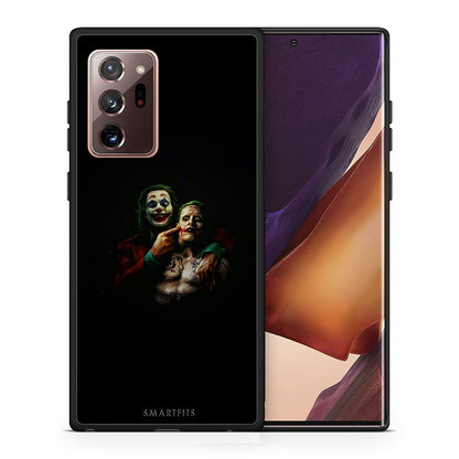 Θήκη Samsung Note 20 Ultra Clown Hero από τη Smartfits με σχέδιο στο πίσω μέρος και μαύρο περίβλημα | Samsung Note 20 Ultra Clown Hero case with colorful back and black bezels