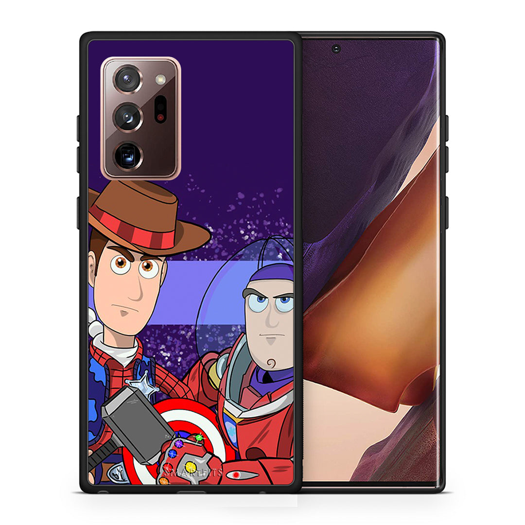 Θήκη Samsung Note 20 Ultra Infinity Story από τη Smartfits με σχέδιο στο πίσω μέρος και μαύρο περίβλημα | Samsung Note 20 Ultra Infinity Story case with colorful back and black bezels