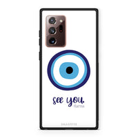 Thumbnail for Samsung Note 20 Ultra Karma Says θήκη από τη Smartfits με σχέδιο στο πίσω μέρος και μαύρο περίβλημα | Smartphone case with colorful back and black bezels by Smartfits