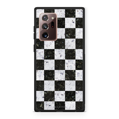 4 - Samsung Note 20 Ultra Square Geometric Marble case, cover, bumper