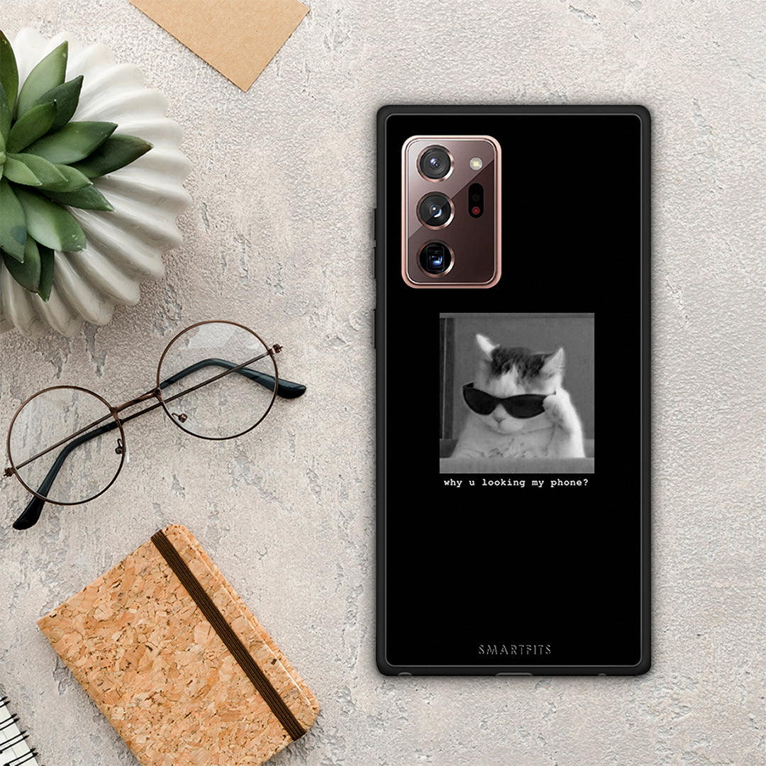Meme Cat - Samsung Galaxy Note 20 Ultra θήκη