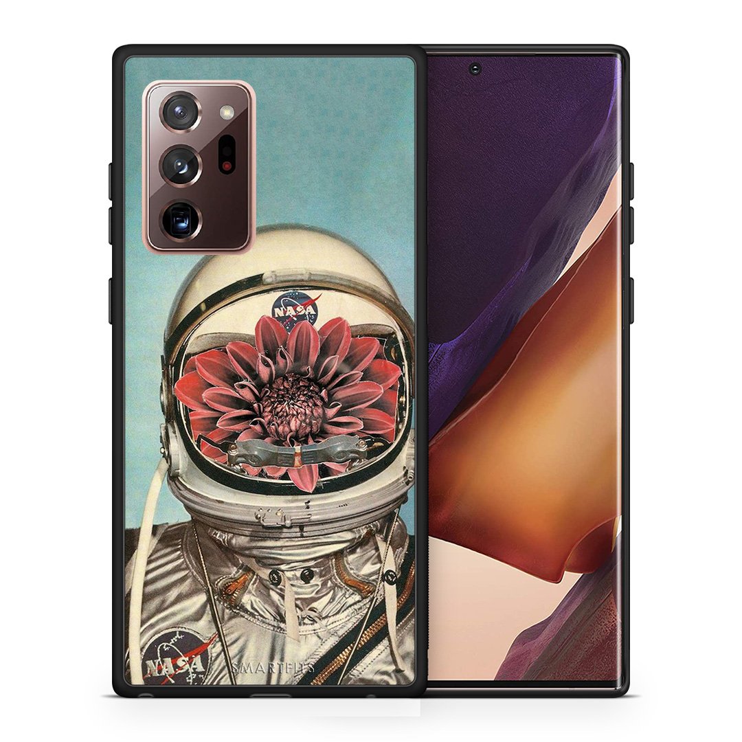 Θήκη Samsung Note 20 Ultra Nasa Bloom από τη Smartfits με σχέδιο στο πίσω μέρος και μαύρο περίβλημα | Samsung Note 20 Ultra Nasa Bloom case with colorful back and black bezels