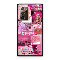 Thumbnail for Samsung Note 20 Ultra Pink Love Θήκη Αγίου Βαλεντίνου από τη Smartfits με σχέδιο στο πίσω μέρος και μαύρο περίβλημα | Smartphone case with colorful back and black bezels by Smartfits
