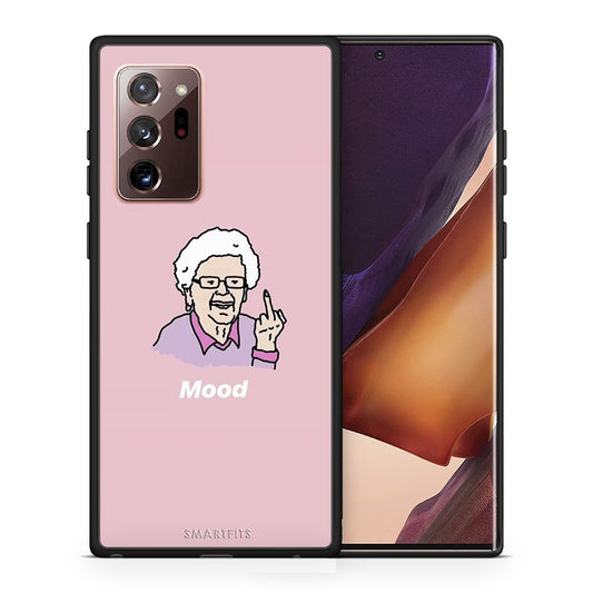 Θήκη Samsung Note 20 Ultra Mood PopArt από τη Smartfits με σχέδιο στο πίσω μέρος και μαύρο περίβλημα | Samsung Note 20 Ultra Mood PopArt case with colorful back and black bezels