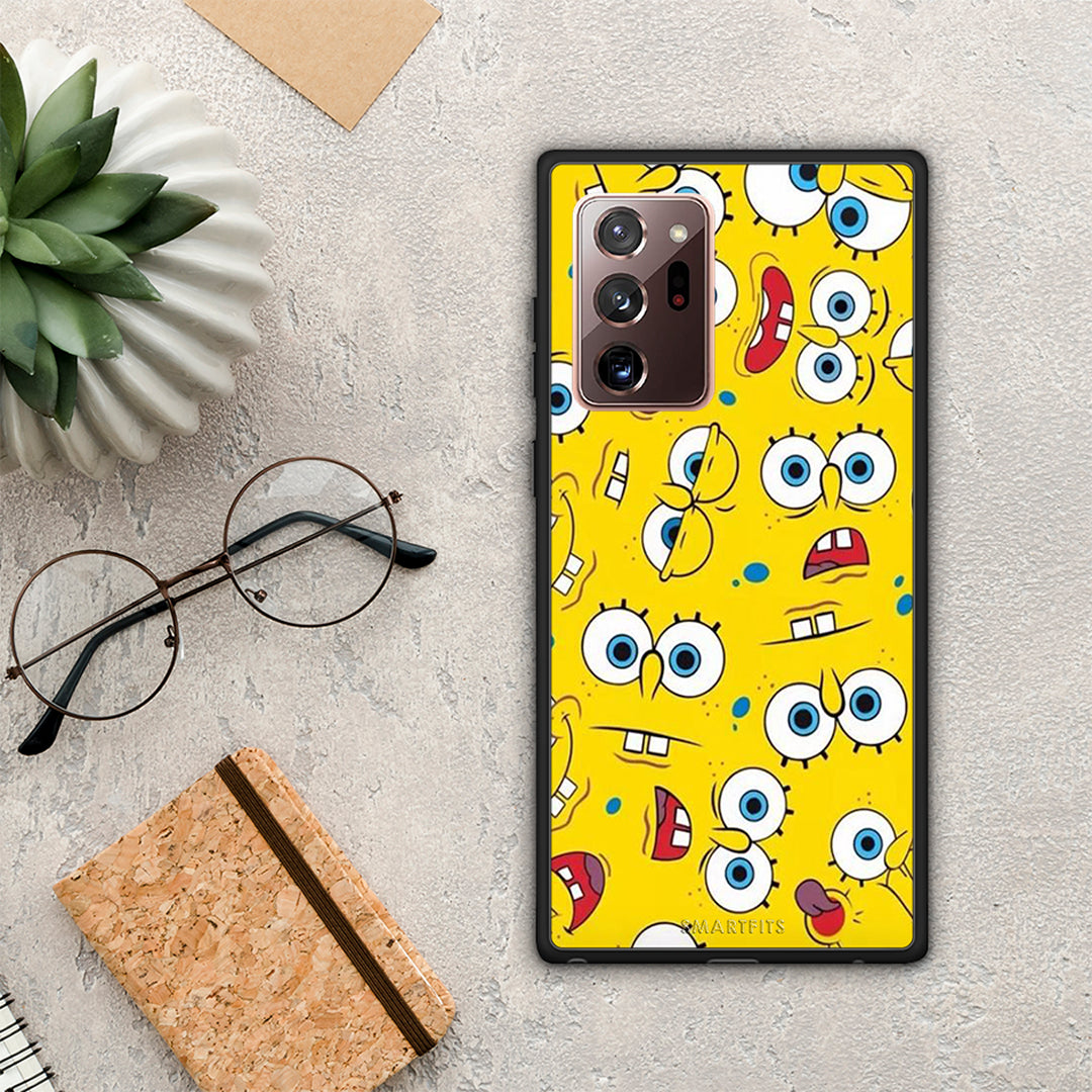 PopArt Sponge - Samsung Galaxy Note 20 Ultra θήκη
