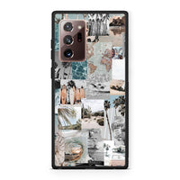 Thumbnail for Samsung Note 20 Ultra Retro Beach Life Θήκη από τη Smartfits με σχέδιο στο πίσω μέρος και μαύρο περίβλημα | Smartphone case with colorful back and black bezels by Smartfits
