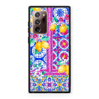 Thumbnail for Samsung Note 20 Ultra Retro Spring θήκη από τη Smartfits με σχέδιο στο πίσω μέρος και μαύρο περίβλημα | Smartphone case with colorful back and black bezels by Smartfits