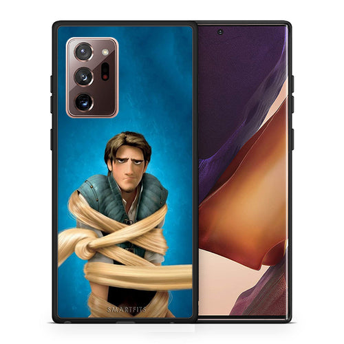 Θήκη Αγίου Βαλεντίνου Samsung Note 20 Ultra Tangled 1 από τη Smartfits με σχέδιο στο πίσω μέρος και μαύρο περίβλημα | Samsung Note 20 Ultra Tangled 1 case with colorful back and black bezels